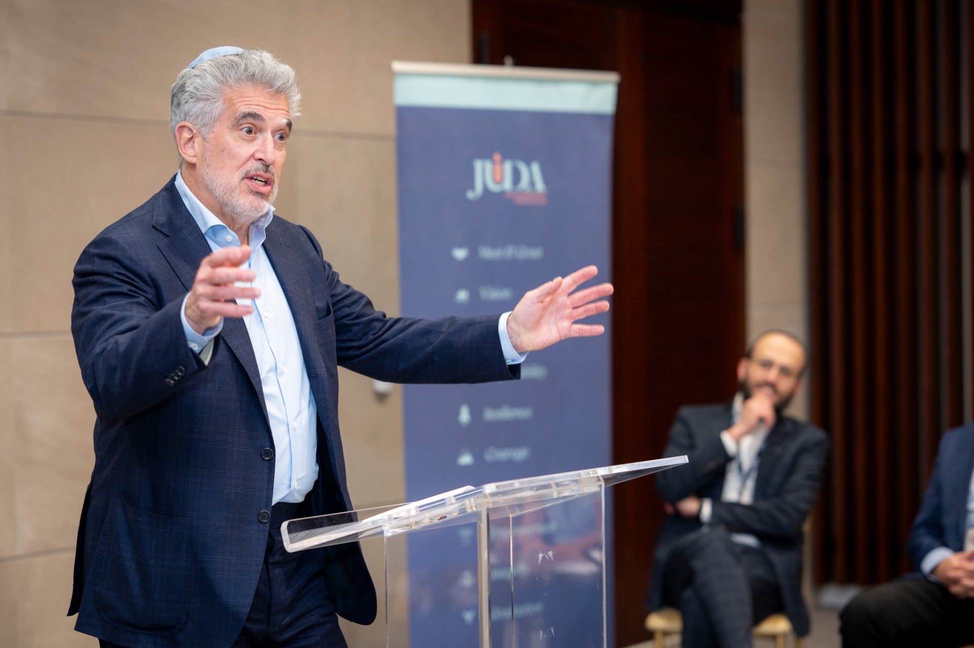 Guest speaker at a JUDA session